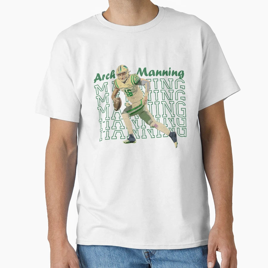 Arch Manning T-Shirt - Graphic Print for Adults - T-Shirt, Sweatshirt, Hoodie