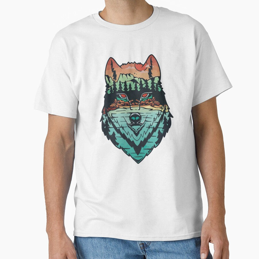 Forest Wolf by zaher97 - Adult & Kids T-Shirts, Sweatshirts & Hoodies apparel design preview 1