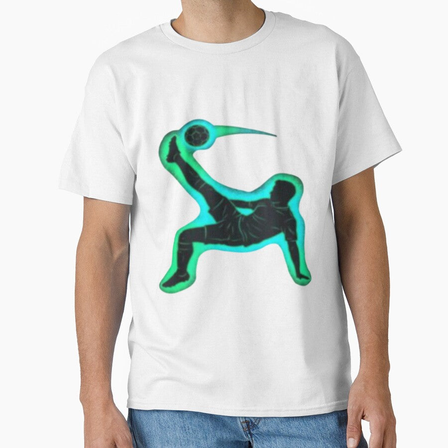 Bicycle Kick Player Soccer by szydelkowanika - Adult & Kids T-Shirts, Sweatshirts & Hoodies apparel design preview 1