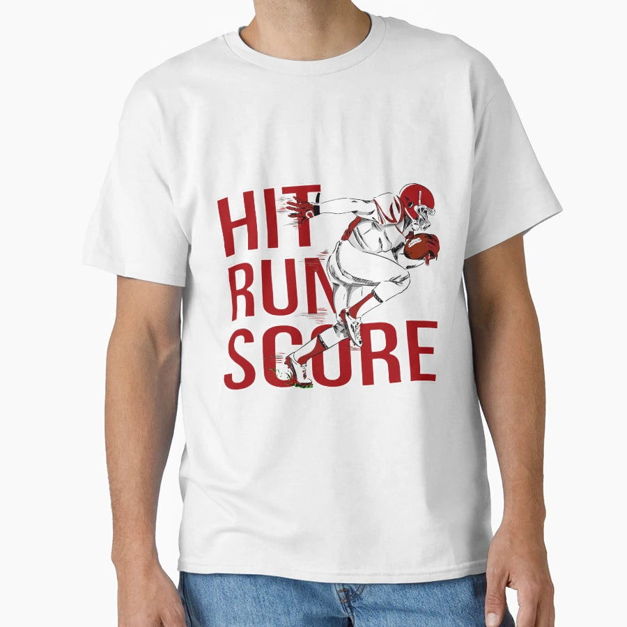Hit Run Score T-Shirt - Custom Art Print Unisex - T-Shirt, Sweatshirt, Hoodie