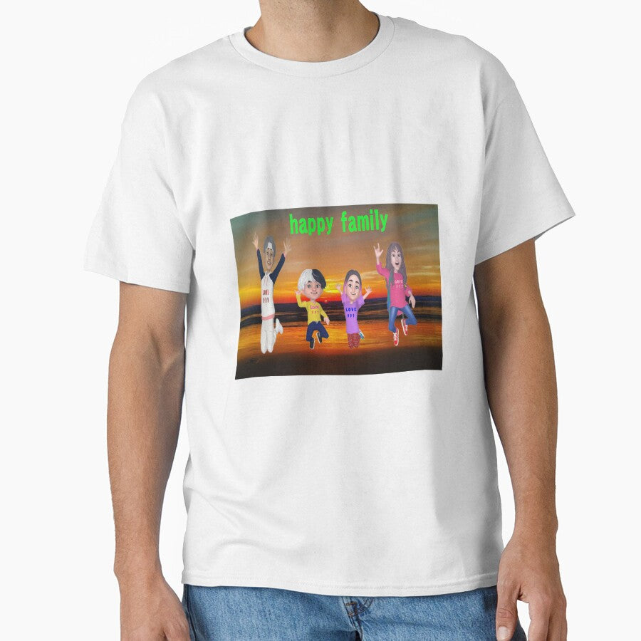 Happy family by mostheristore - Adult & Kids T-Shirts, Sweatshirts & Hoodies apparel design preview 1