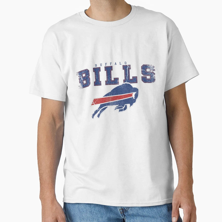 Buffalo Bills T-Shirt - Custom Art Print Men Women - T-Shirt, Sweatshirt, Hoodie