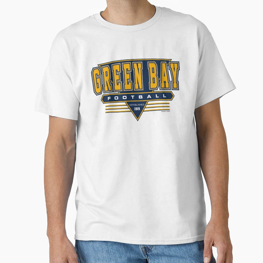 Green Bay Football Packers Inspired 90S T-Shirt - Graphic Print Unisex - T-Shirt, Sweatshirt, Hoodie