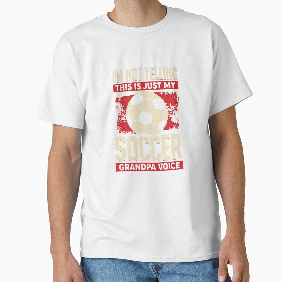 Funny Soccer Grandpa Grandfather Gift by Marcid95 - Adult & Kids T-Shirts, Sweatshirts & Hoodies apparel design preview 1