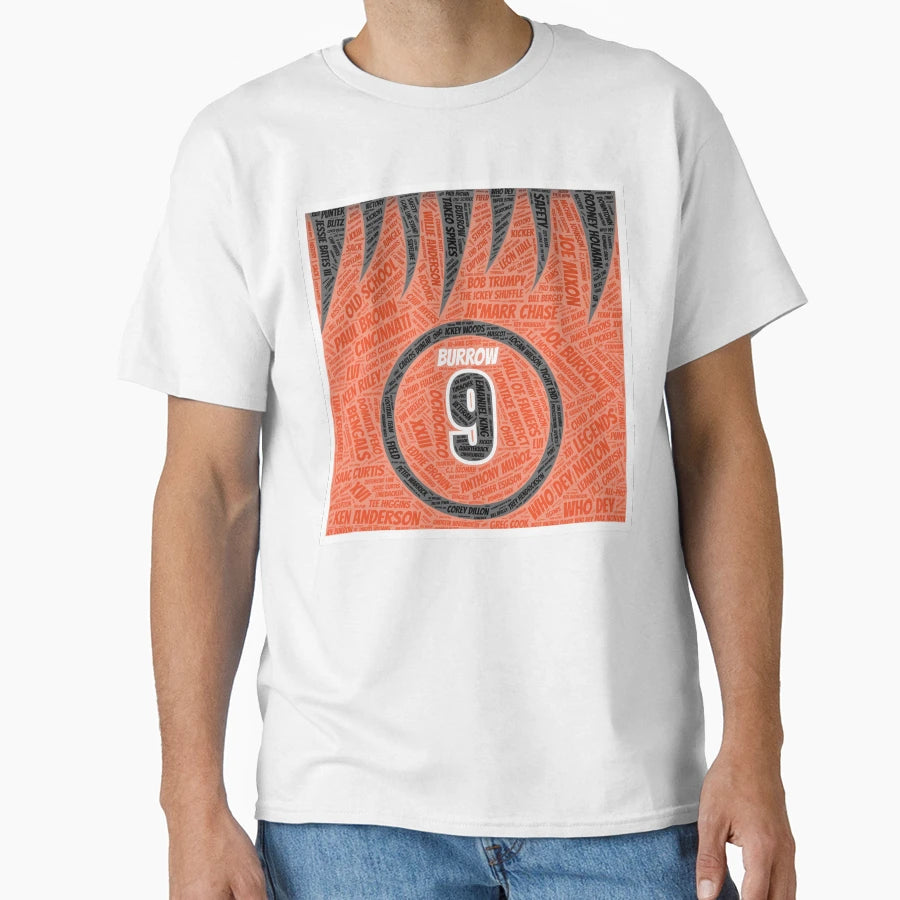 Burrow Stripes T-Shirt - Trendy Graphic Men Women - T-Shirt, Sweatshirt, Hoodie