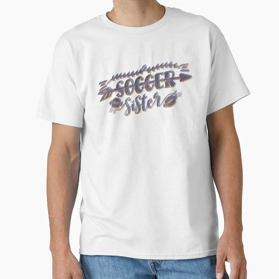 Soccer Sister by franktact - Adult & Kids T-Shirts, Sweatshirts & Hoodies apparel design preview 1