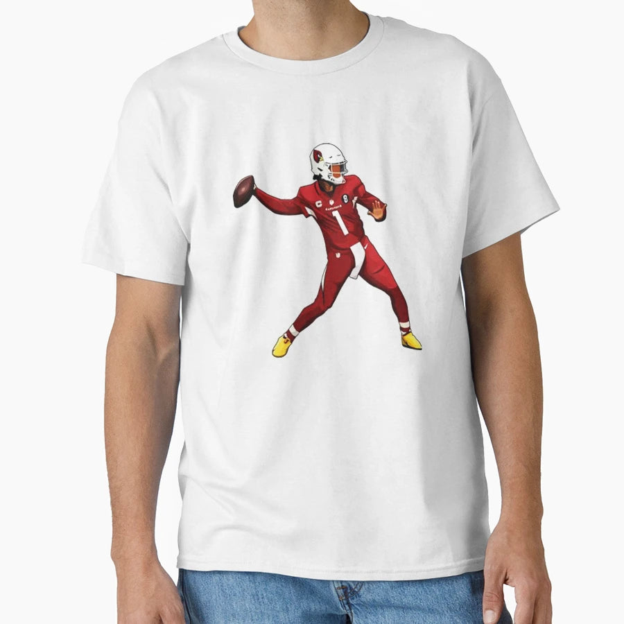 Kyler Murray Throw Ball T-Shirt - Novelty Apparel Unisex - T-Shirt, Sweatshirt, Hoodie