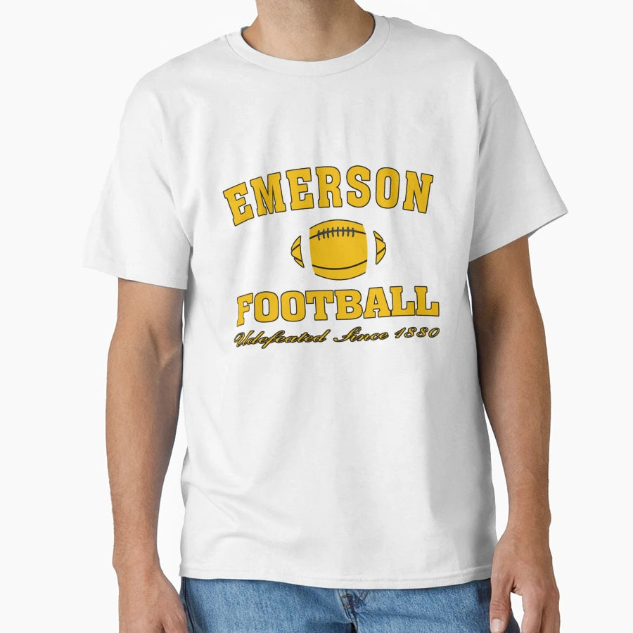 Emerson Football Undefeated College T-Shirt - Streetwear Style Unisex - T-Shirt, Sweatshirt, Hoodie