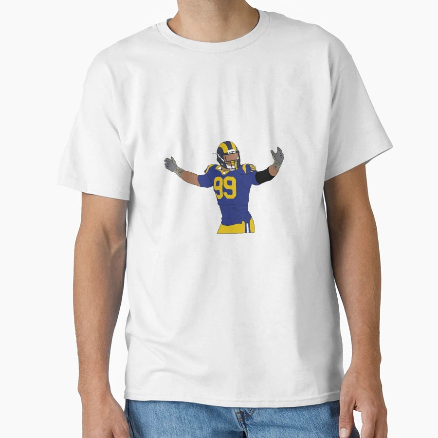 Los Angeles Rams Aaron Donald T-Shirt - Casual Everyday Wear Men Women - T-Shirt, Sweatshirt, Hoodie