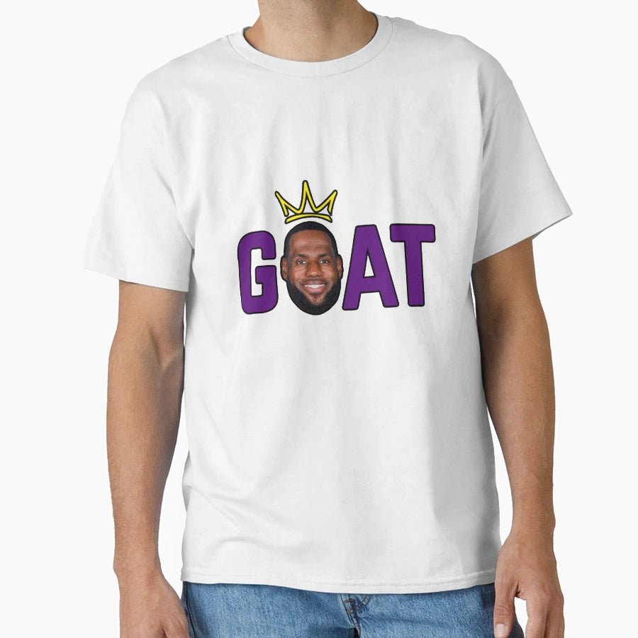 Goat Lebron King James Greatest All T-Shirt - Casual Everyday Wear Unisex - T-Shirt, Sweatshirt, Hoodie