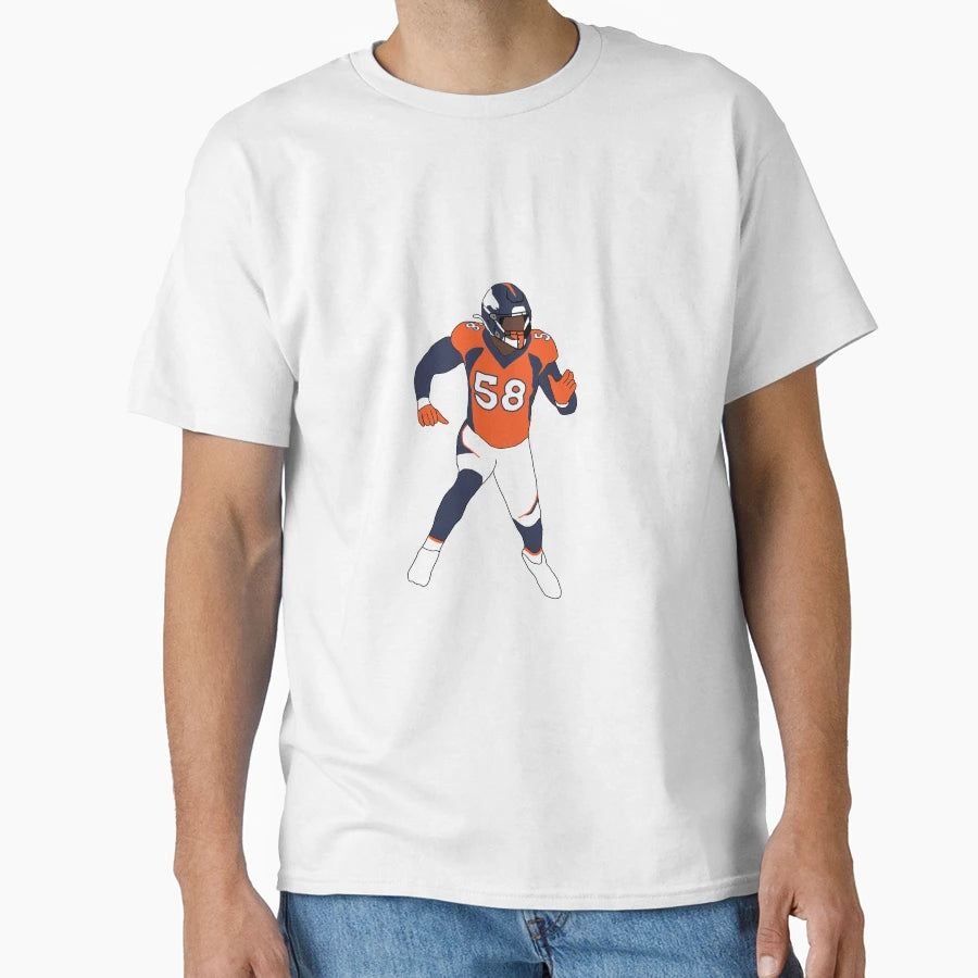 Denver Broncos Von Miller T-Shirt - Graphic Print Men Women - T-Shirt, Sweatshirt, Hoodie