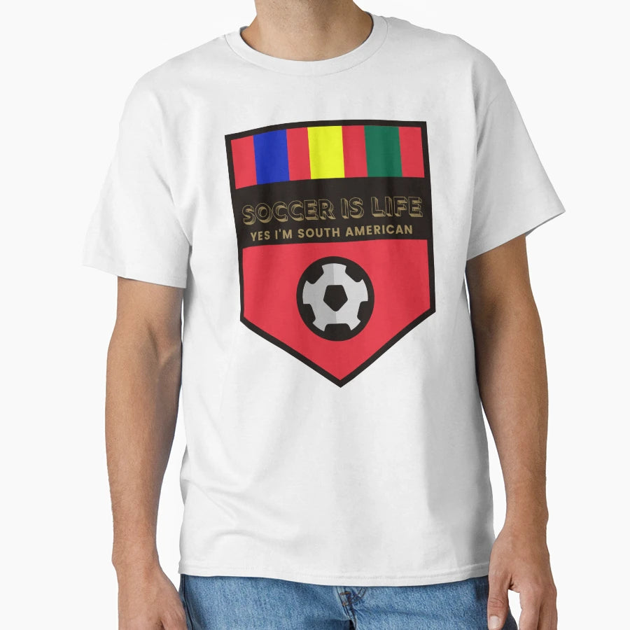Soccer Is Life And Yes Im South T-Shirt - Aesthetic Graphic Men Women - T-Shirt, Sweatshirt, Hoodie