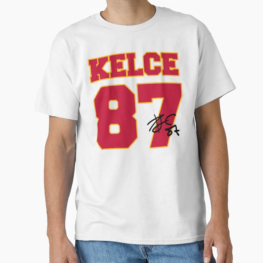 Kelce 87 T-Shirt - Graphic Print Unisex - T-Shirt, Sweatshirt, Hoodie