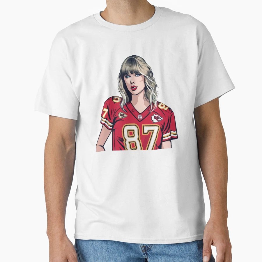 Taylors Swift Boyfriend Football T-Shirt - Unique Graphic Unisex - T-Shirt, Sweatshirt, Hoodie