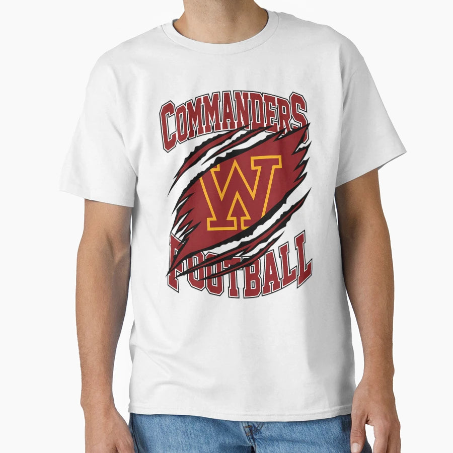 Art Washington Commanders T-Shirt - Aesthetic Graphic Unisex - T-Shirt, Sweatshirt, Hoodie