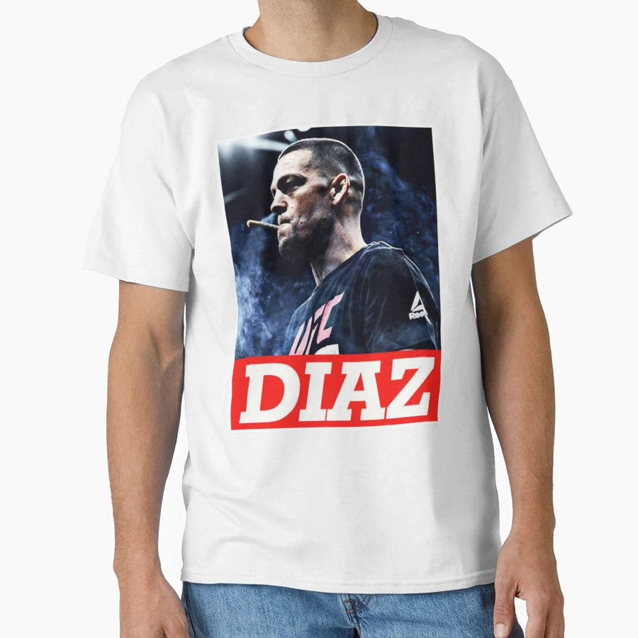 Nate Diaz T-Shirt - Minimalist Print for Adults - T-Shirt, Sweatshirt, Hoodie