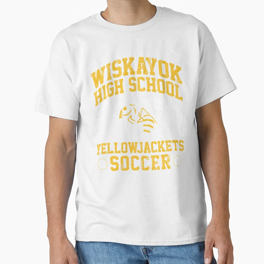Wiskayok High School Yellowjackets Soccer T-Shirt - Graphic Print Unisex - T-Shirt, Sweatshirt, Hoodie