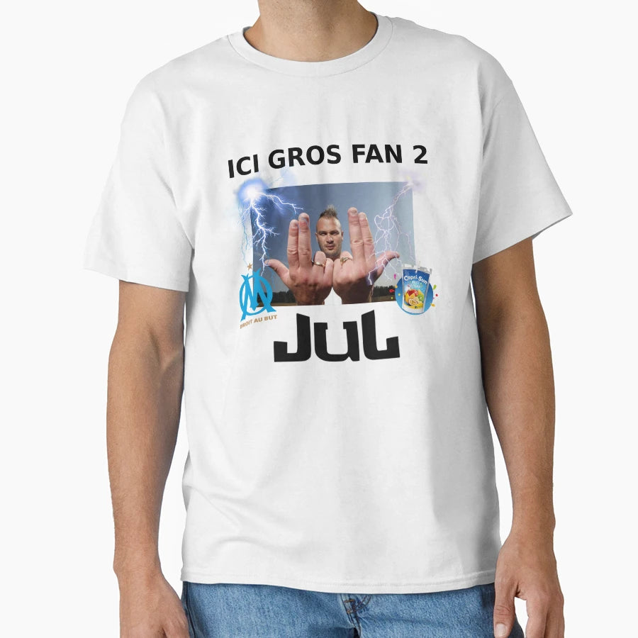 Here Big Fan Two Jul T-Shirt - Custom Art Print for Adults - T-Shirt, Sweatshirt, Hoodie