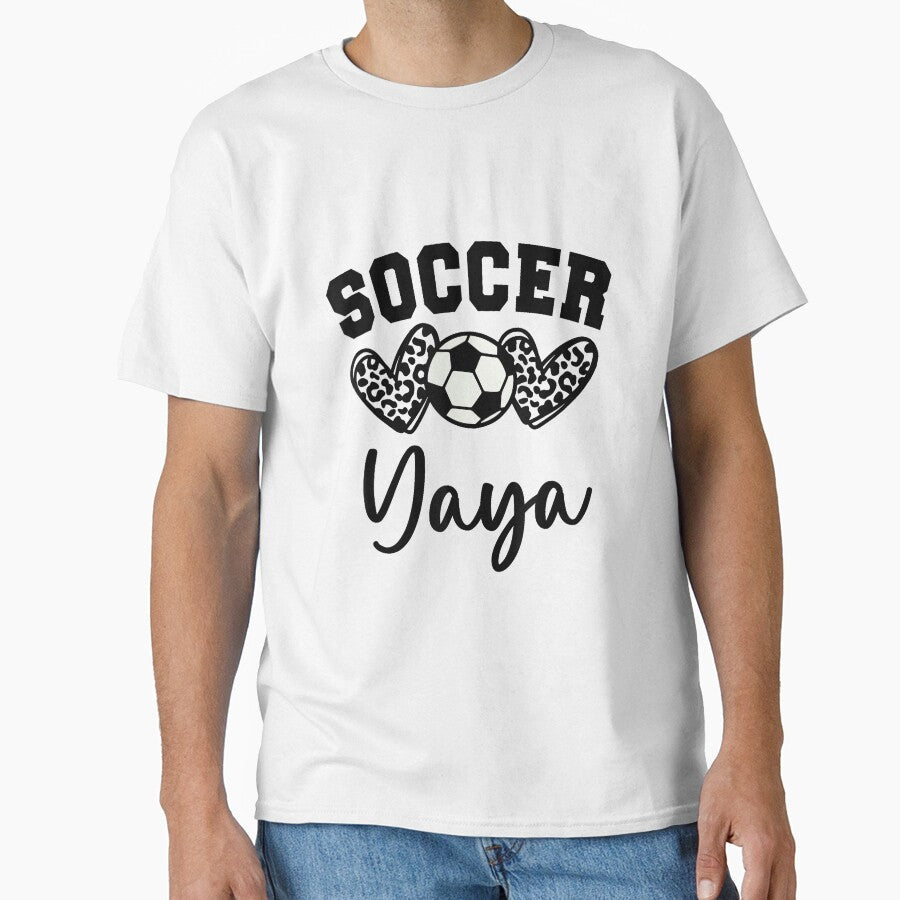 Soccer Yaya Matching Family by ElaineOSantamar - Adult & Kids T-Shirts, Sweatshirts & Hoodies apparel design preview 1