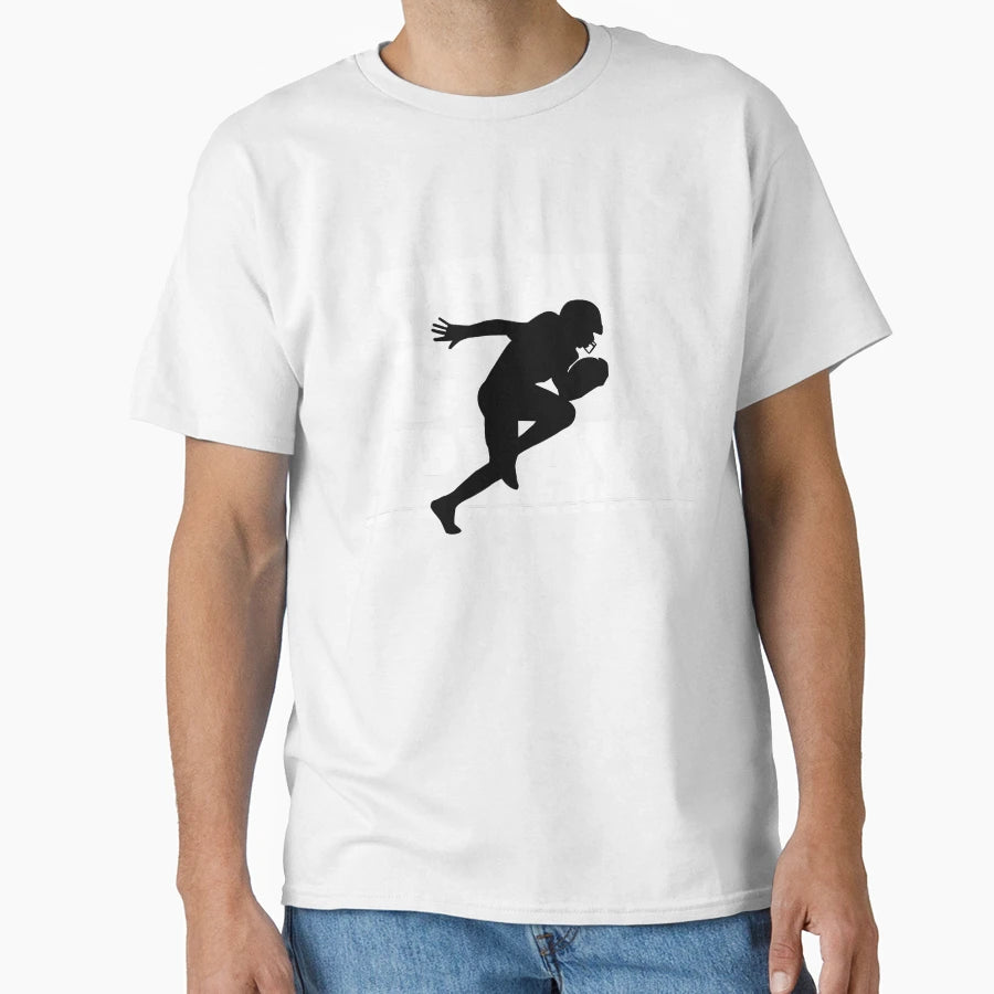 Pray And Play Football Running Back T-Shirt - Graphic Print Unisex - T-Shirt, Sweatshirt, Hoodie