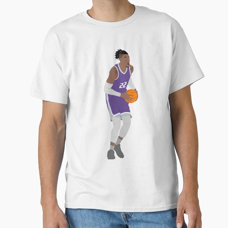 Richaun Holmes Sacramento Basketball T-Shirt - Aesthetic Graphic Unisex - T-Shirt, Sweatshirt, Hoodie