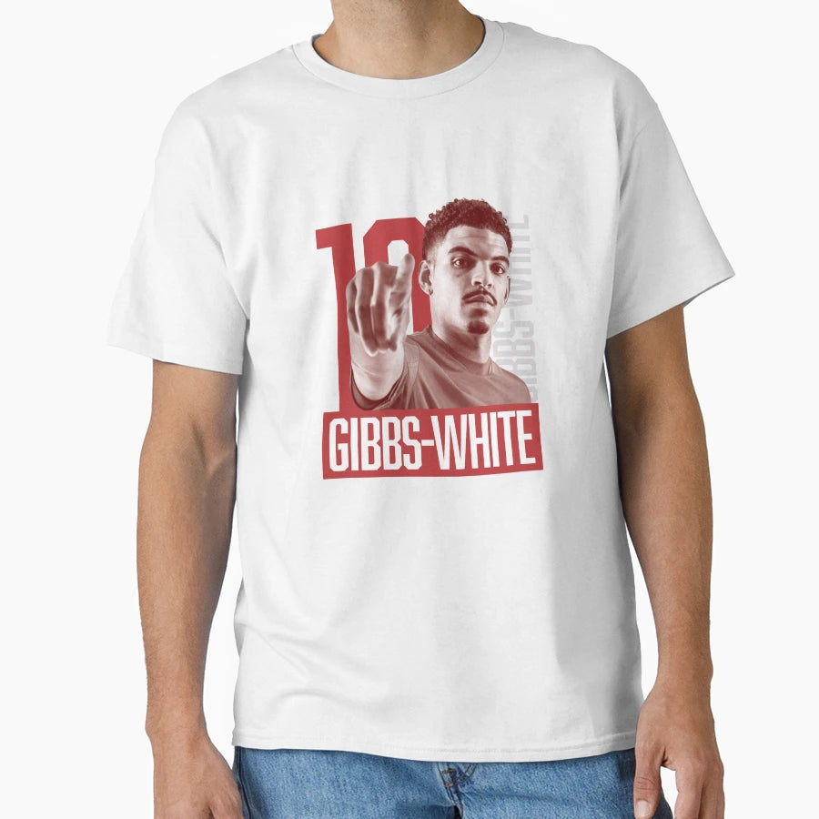 Morgan Gibbs White T-Shirt - Minimalist Print Unisex - T-Shirt, Sweatshirt, Hoodie