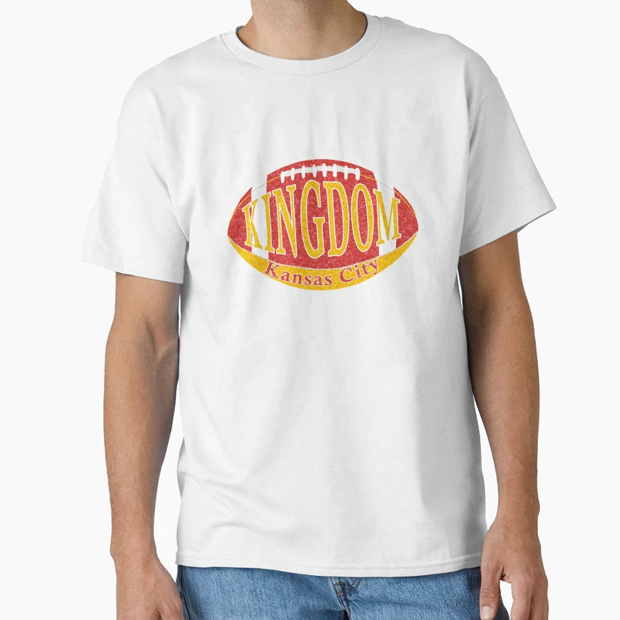 Chiefs Kingdom Football T-Shirt - Streetwear Style Men Women - T-Shirt, Sweatshirt, Hoodie