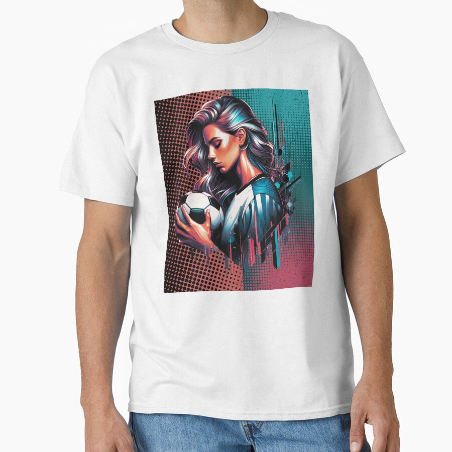Female Soccer by maistendencias - Adult & Kids T-Shirts, Sweatshirts & Hoodies apparel design preview 1