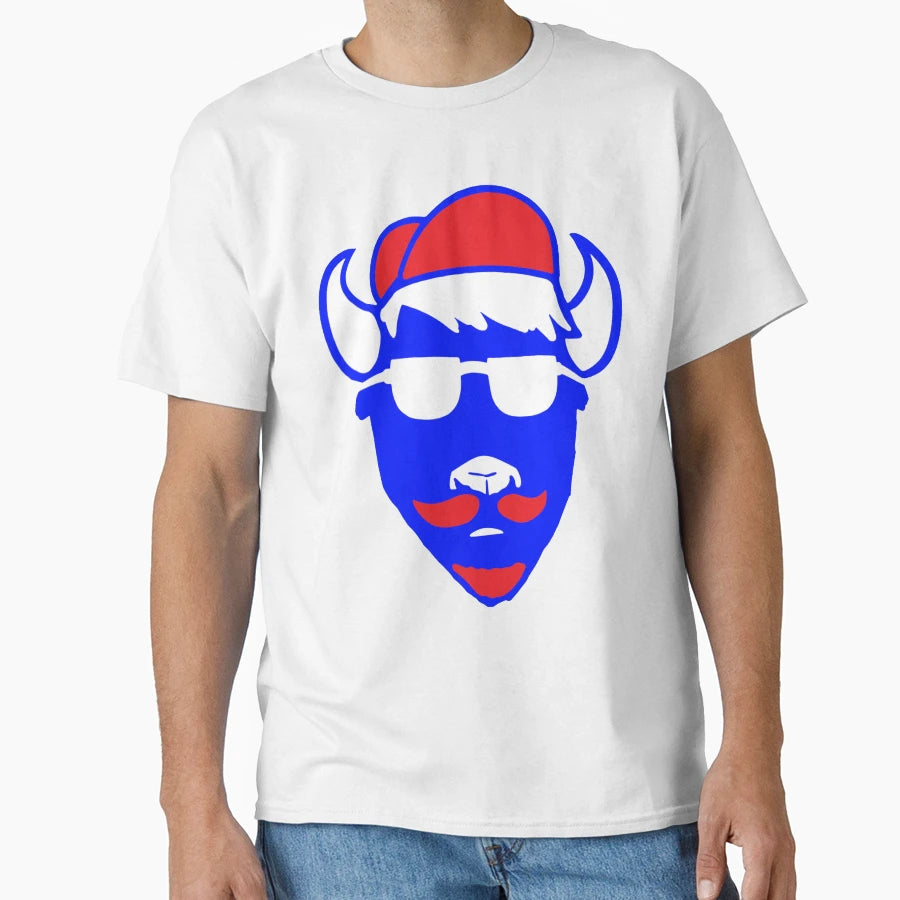 Hipster Buffalo T-Shirt - Minimalist Print Men Women - T-Shirt, Sweatshirt, Hoodie