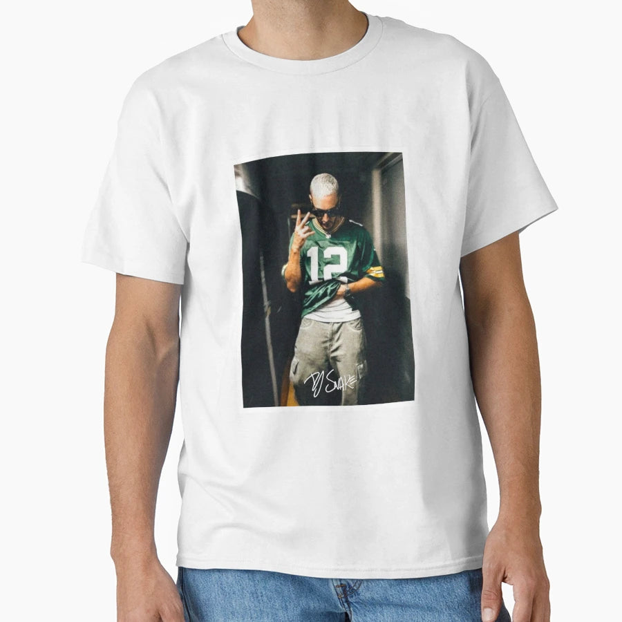 Dj Snake Portrait T-Shirt - Custom Art Print Unisex - T-Shirt, Sweatshirt, Hoodie