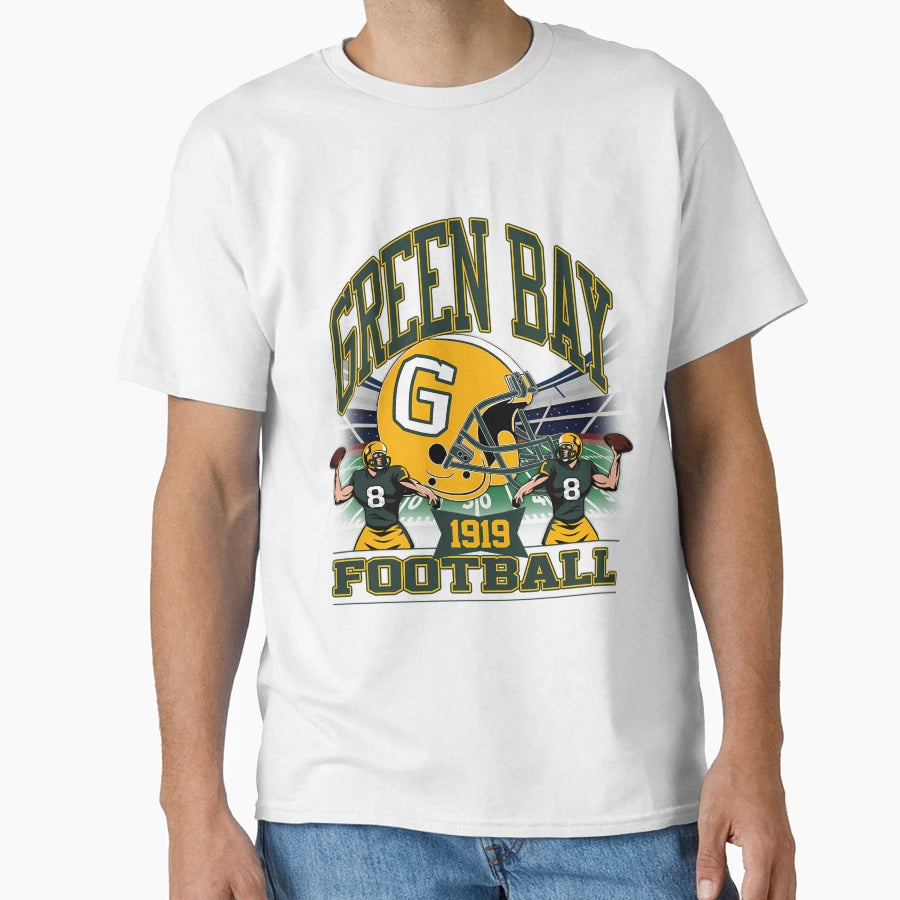 Green Bay Football Gridiron Legacy T-Shirt - Trendy Graphic Men Women - T-Shirt, Sweatshirt, Hoodie
