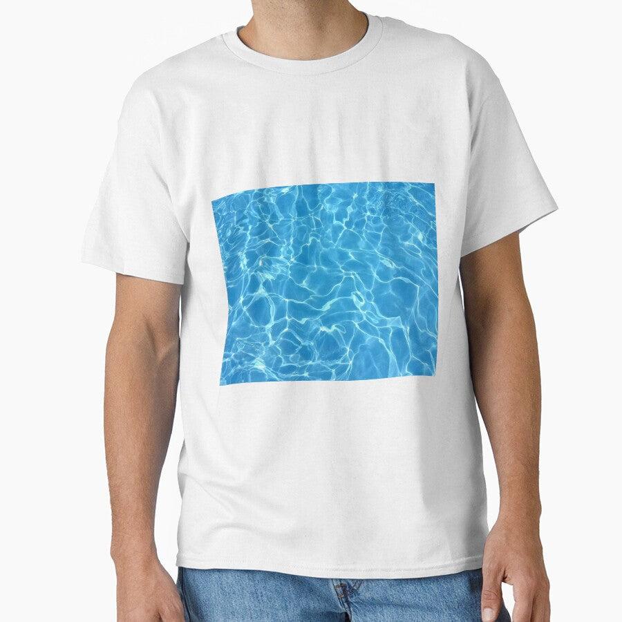 Blue ocean water by PixJaipal - Adult & Kids T-Shirts, Sweatshirts & Hoodies apparel design preview 1