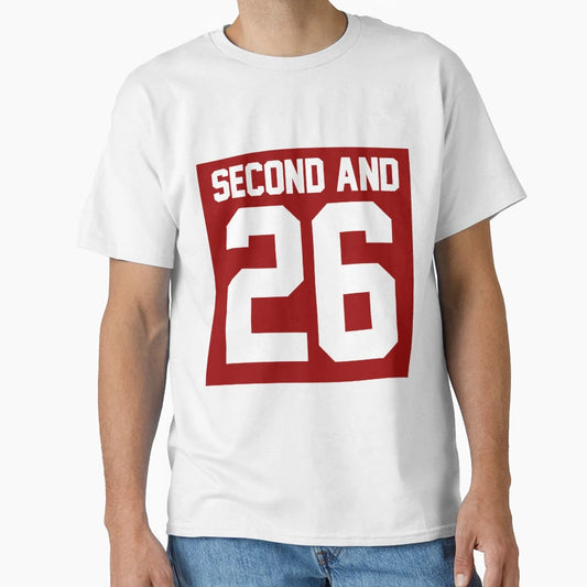2Nd 26 Alabama Football T-Shirt - Trendy Graphic Unisex - T-Shirt, Sweatshirt, Hoodie