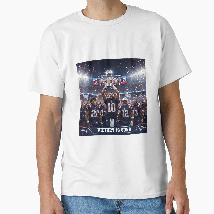 New England Patriots Football T-Shirt - Fun Novelty Design Men Women - T-Shirt, Sweatshirt, Hoodie