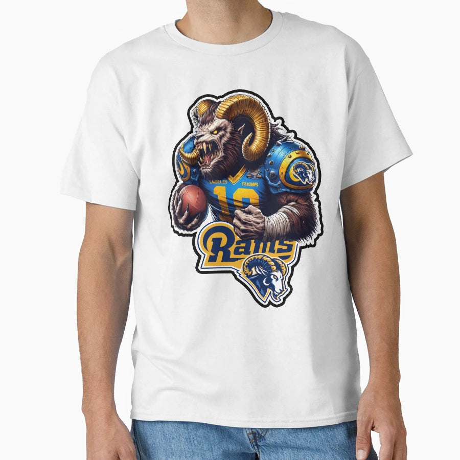 Hardcore Bowl League Lost Angeles Rams T-Shirt - Novelty Apparel Men Women - T-Shirt, Sweatshirt, Hoodie