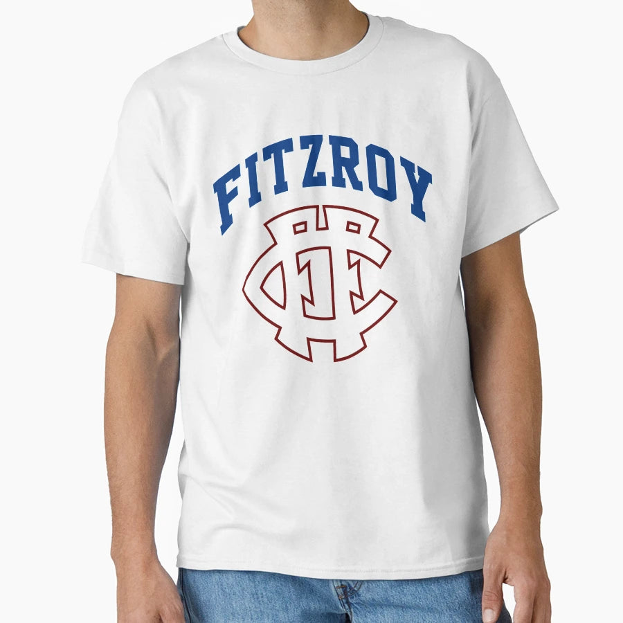 Aussie Rules Fitzroy T-Shirt - Casual Everyday Wear for Adults - T-Shirt, Sweatshirt, Hoodie