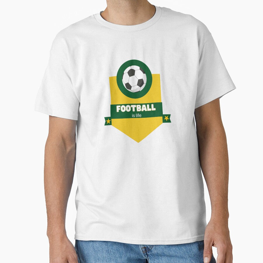 Football is life (5) by Isabellapatters - Adult & Kids T-Shirts, Sweatshirts & Hoodies apparel design preview 1