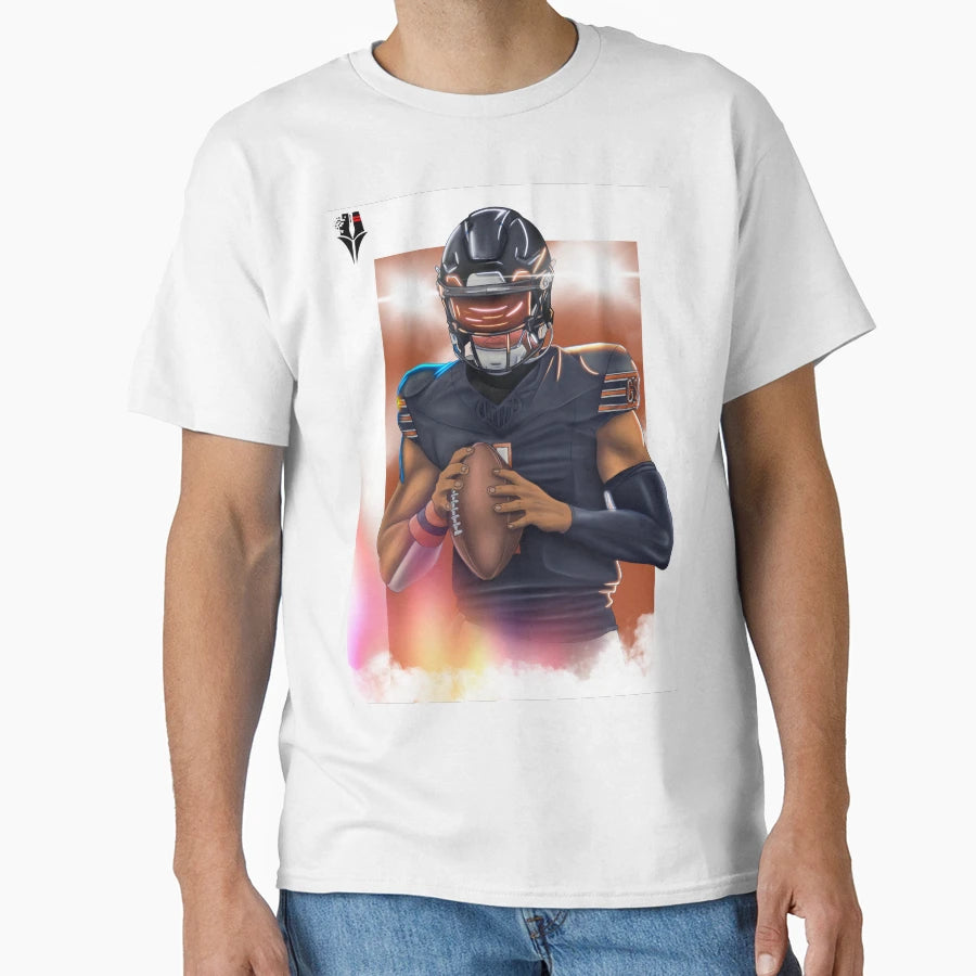 Bears Qb Justin Fields T-Shirt - Streetwear Style Unisex - T-Shirt, Sweatshirt, Hoodie