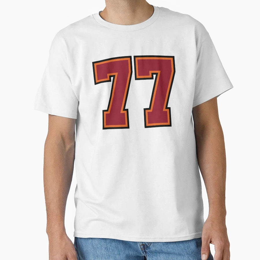 Number 77 Sports Tampa Seventy Seven T-Shirt - Trendy Graphic Men Women - T-Shirt, Sweatshirt, Hoodie