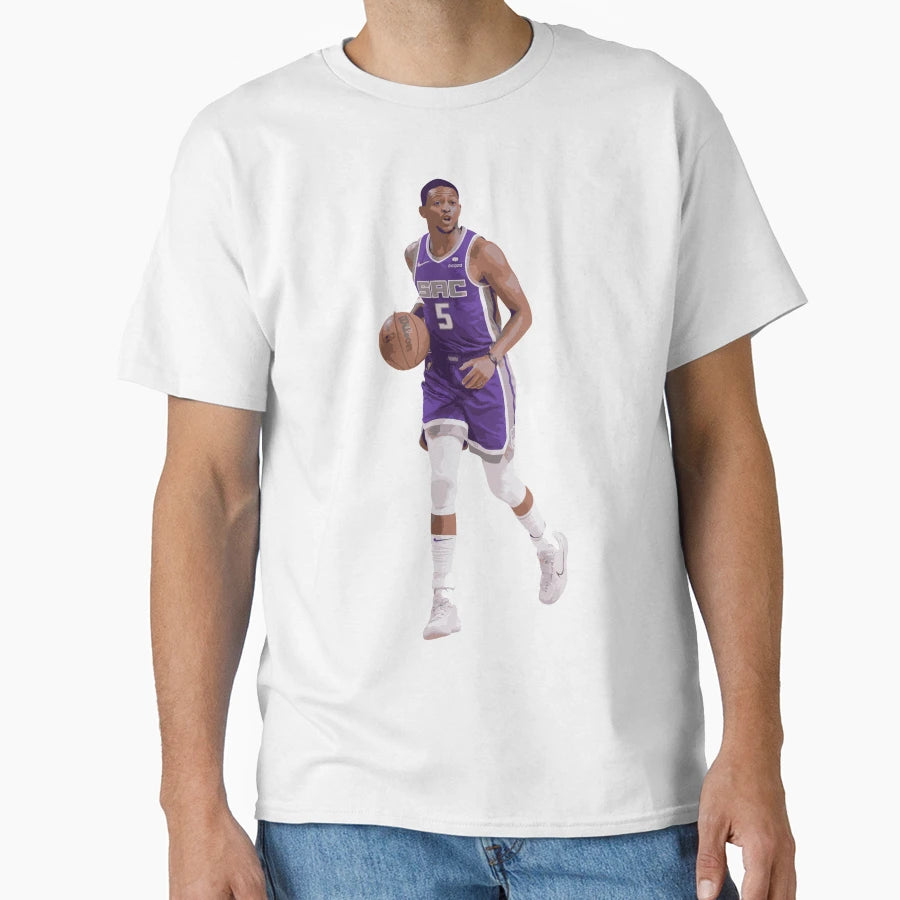 Deaaron Fox 5 Basketball T-Shirt - Streetwear Style for Adults - T-Shirt, Sweatshirt, Hoodie