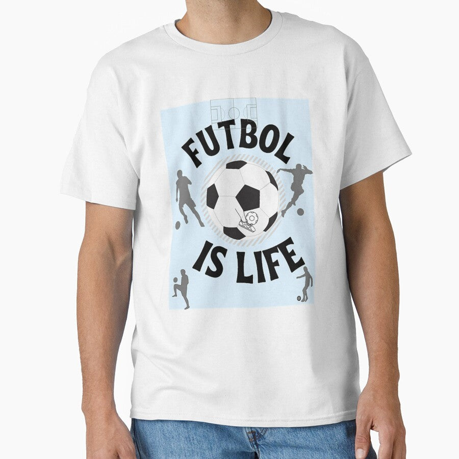 Football is life (4) by Isabellapatters - Adult & Kids T-Shirts, Sweatshirts & Hoodies apparel design preview 1