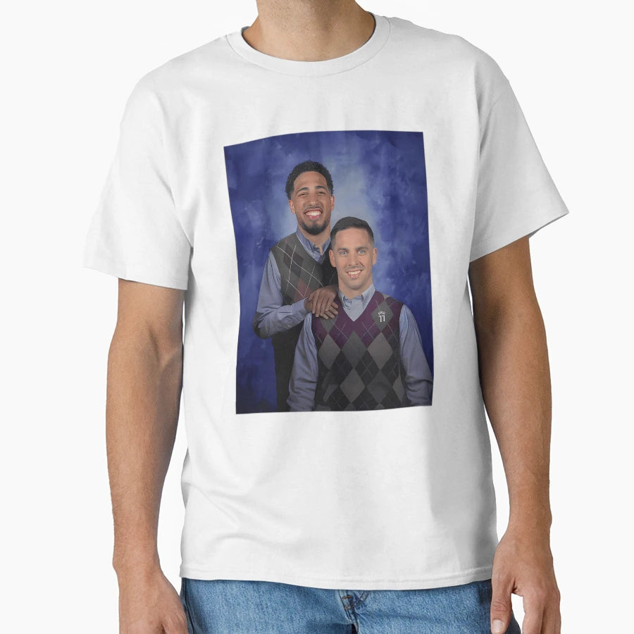 Tyrese Haliburton Tj Mcconnell Step T-Shirt - Trendy Graphic Unisex - T-Shirt, Sweatshirt, Hoodie