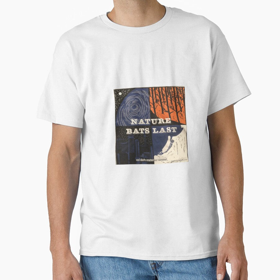 Nature Bats Last by PaulinePS - Adult & Kids T-Shirts, Sweatshirts & Hoodies apparel design preview 1