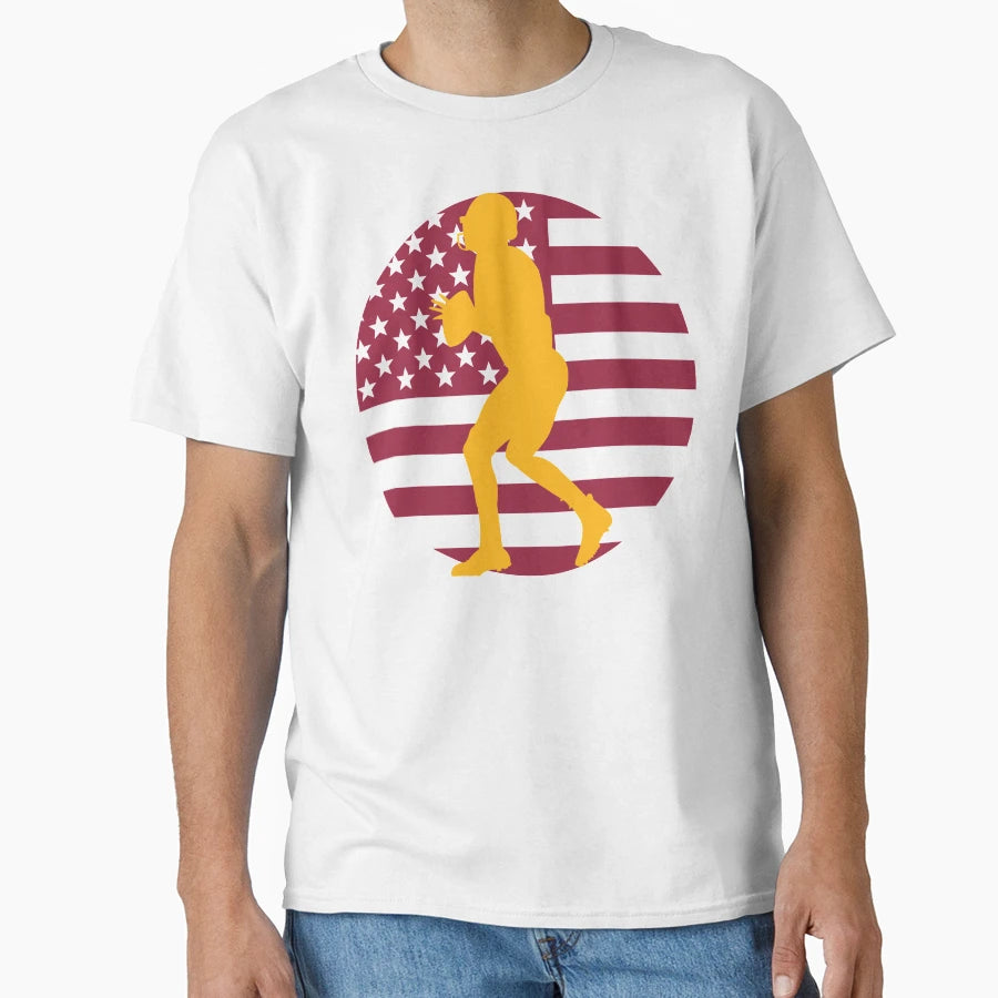 Football Quarterback T-Shirt - Casual Everyday Wear Men Women - T-Shirt, Sweatshirt, Hoodie