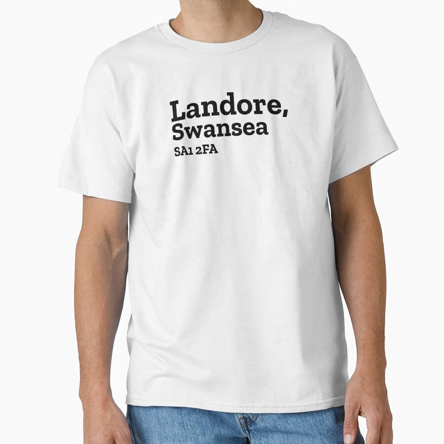 Swansea Stadium Address by The Chuck Wagon - Adult & Kids T-Shirts, Sweatshirts & Hoodies apparel design preview 1
