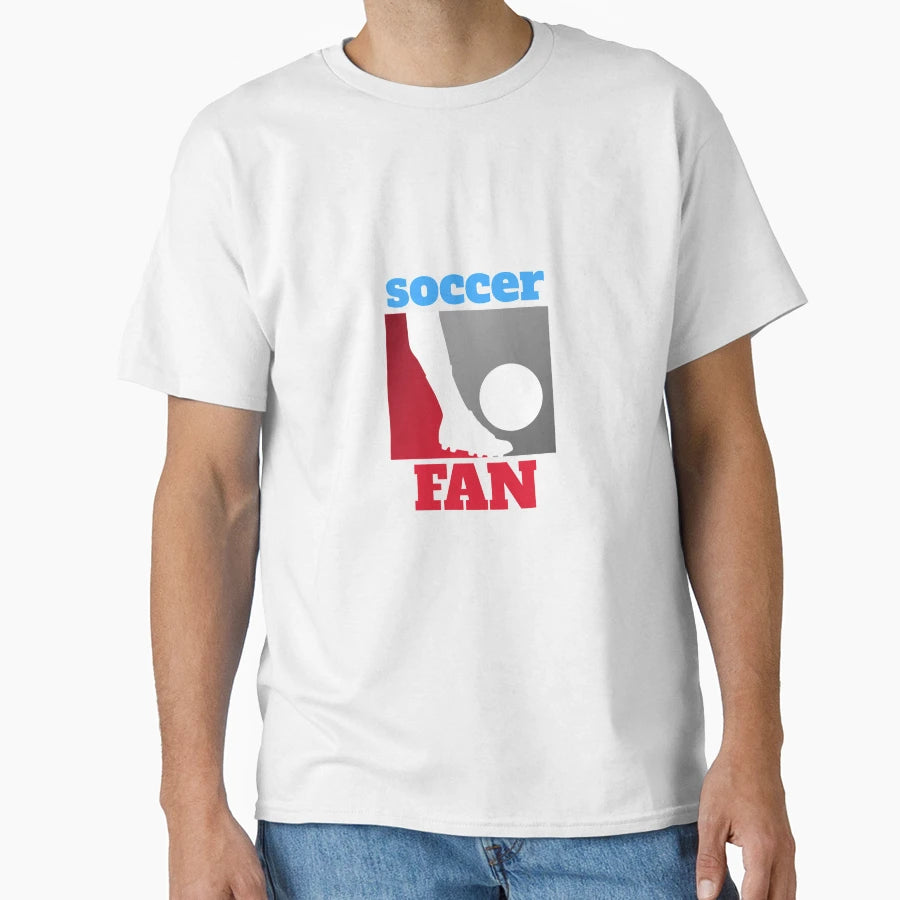 Soccer T-Shirt - Graphic Print Unisex - T-Shirt, Sweatshirt, Hoodie