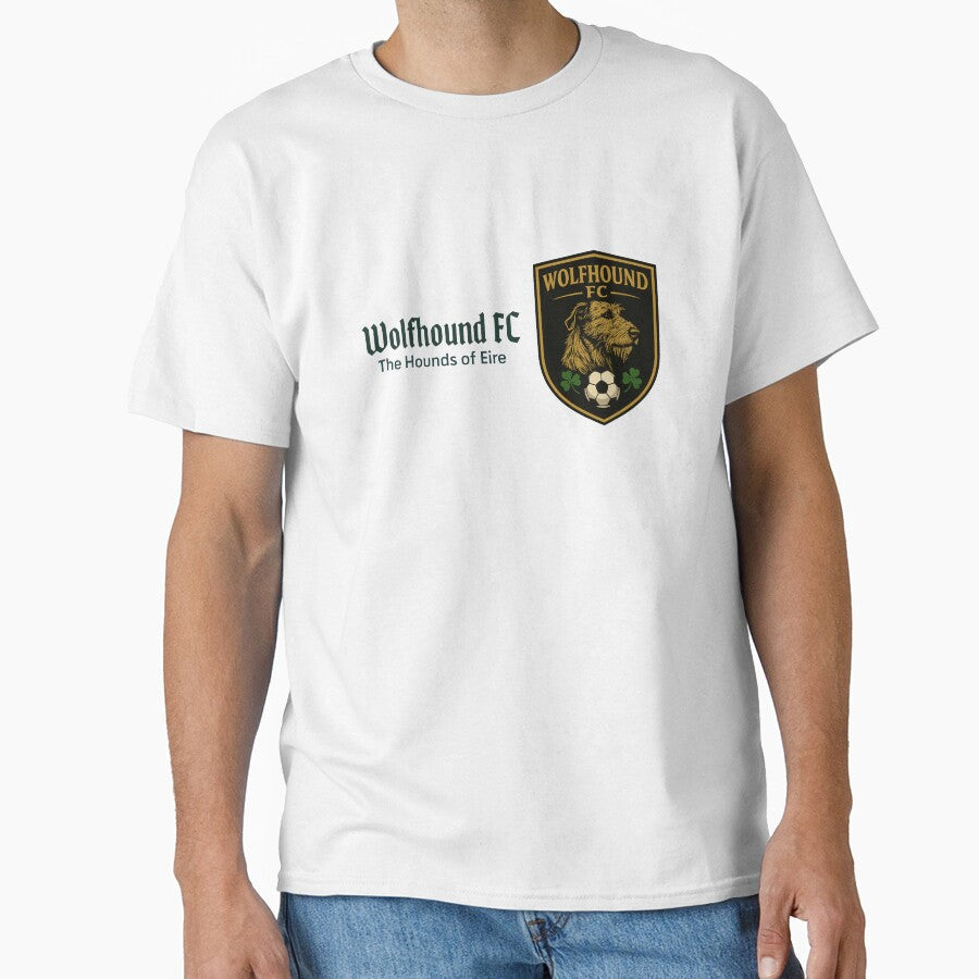 Wolfhound FC Hounds of Eire Irish green font by - Adult & Kids T-Shirts, Sweatshirts & Hoodies apparel design preview 1