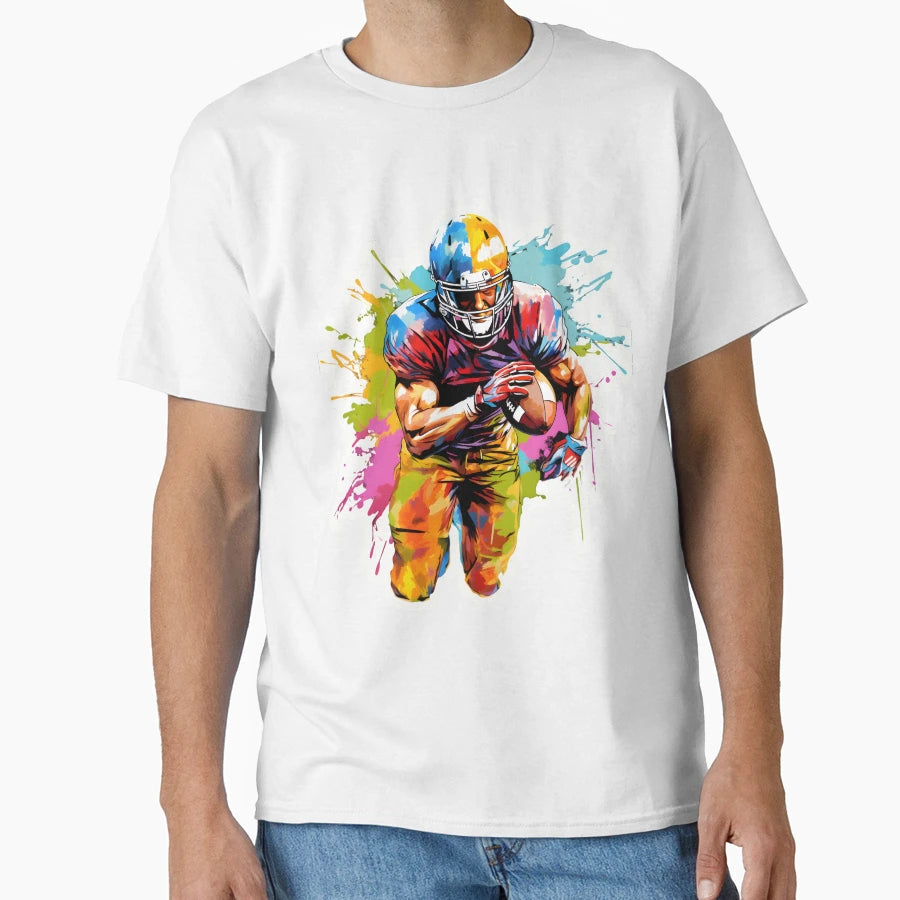 Football Touchdown T-Shirt - Minimalist Print Men Women - T-Shirt, Sweatshirt, Hoodie