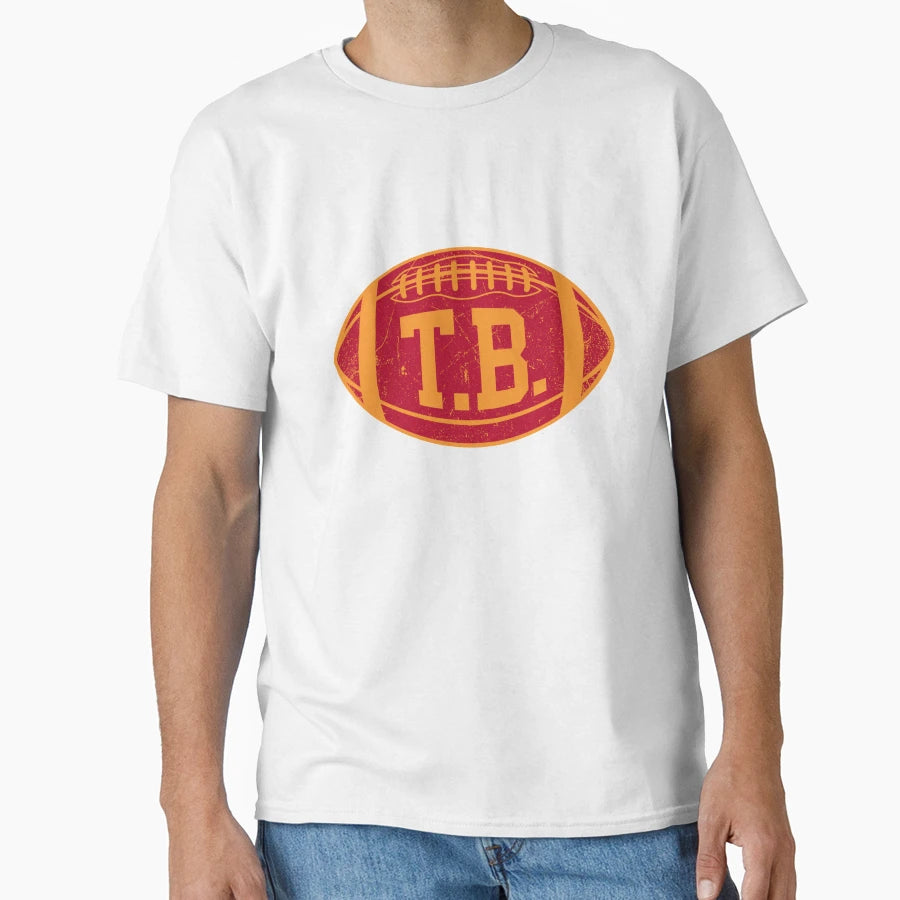 Tb Football T-Shirt - Minimalist Print Men Women - T-Shirt, Sweatshirt, Hoodie