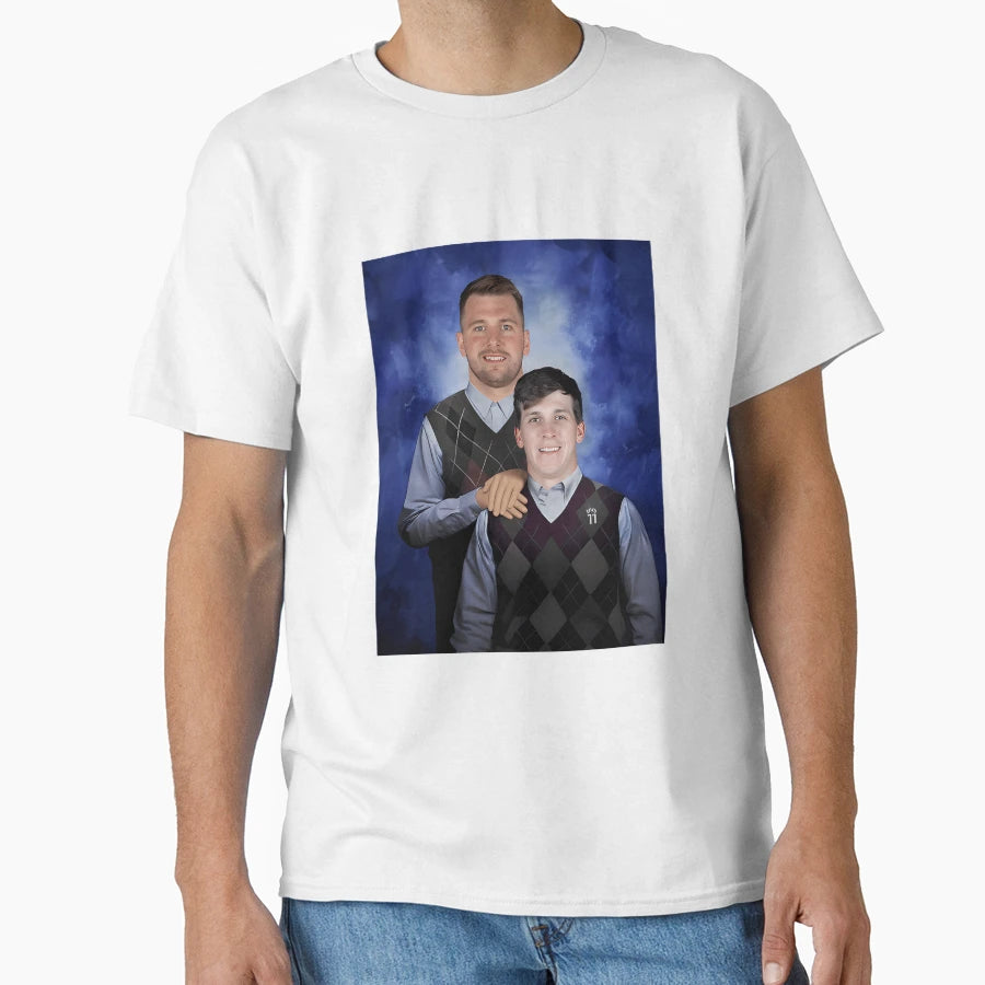 Austin Reaves Luka Doncic Step Brothers T-Shirt - Unique Graphic for Adults - T-Shirt, Sweatshirt, Hoodie